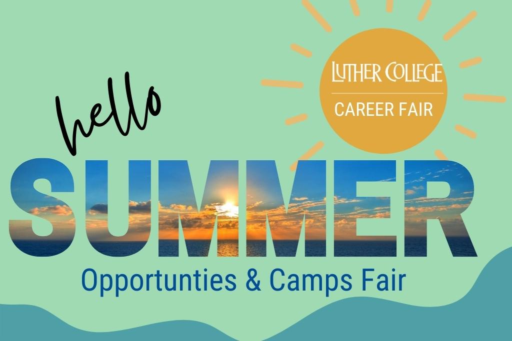 Summer Job Opportunities and Camps Fair Luther College